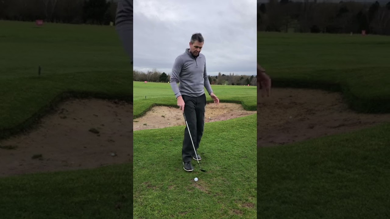 How to chip from a muddy lie