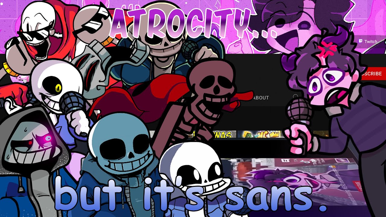 Stream FNF ATROCITY Dust sans cover by amogus