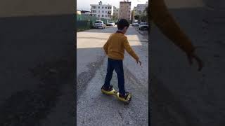 Hoverboard Sürmeyi Öğreniyorum