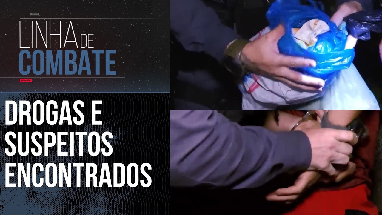 ENQUADROS DA FORÇA TÁTICA: SUSPEITOS APREENDIDOS E DROGAS E DINHEIRO LOCALIZADOS | LINHA DE COMBATE