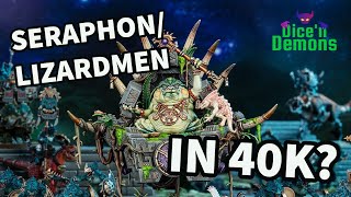 Why the Seraphon/Lizardmen would be a perfect fit for Warhammer 40K (I need this to happen!)