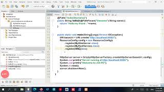 WebServices Lab 8 JAX RS Server Create Read XML