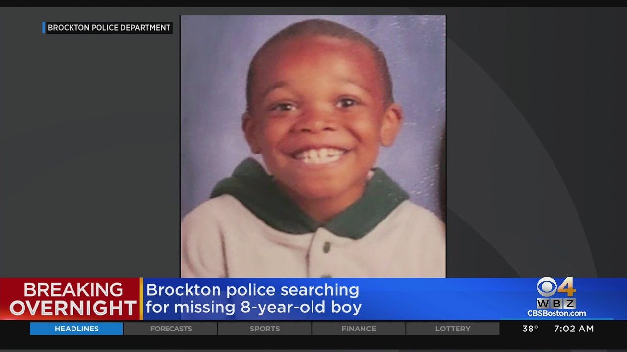 Brockton Police searching for 8-year-old boy missing since Friday - YouTube
