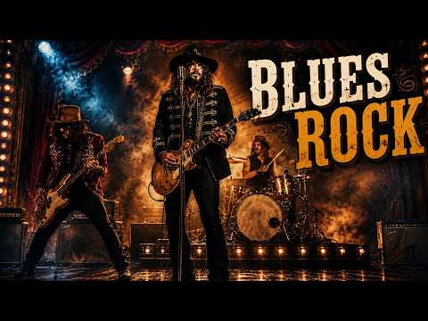 Stevie Ray Vaughan, ZZ Top, AC/DC, Deep Purple - Heavy Riffs, Raw Voice & Old School Power