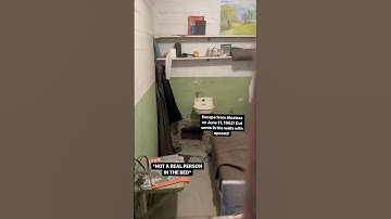 Escape from Alcatraz on June 11, 1962! Cut vents in the walls with spoons! #Alcatraz #Prison #Escape