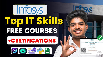 INFOSYS Top IT skills FREE Training & Certifications | Top IT Skills फ्री में सीखो! 🤩