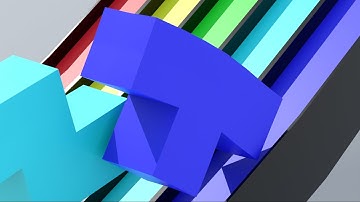 Focus "ㅗ" Block | Tetris Blocks Race | Softbody Simulation | YOU28