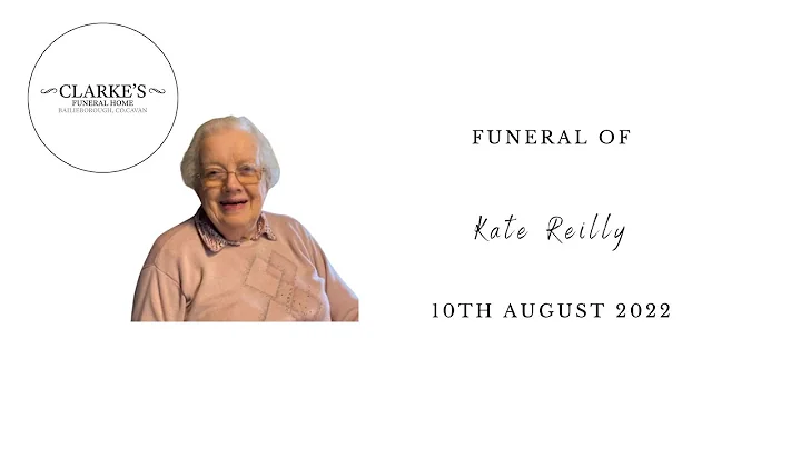 Funeral of Kate Reilly