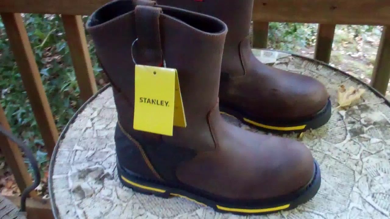 Stanley Dropper Steel-Toe Work Boots 