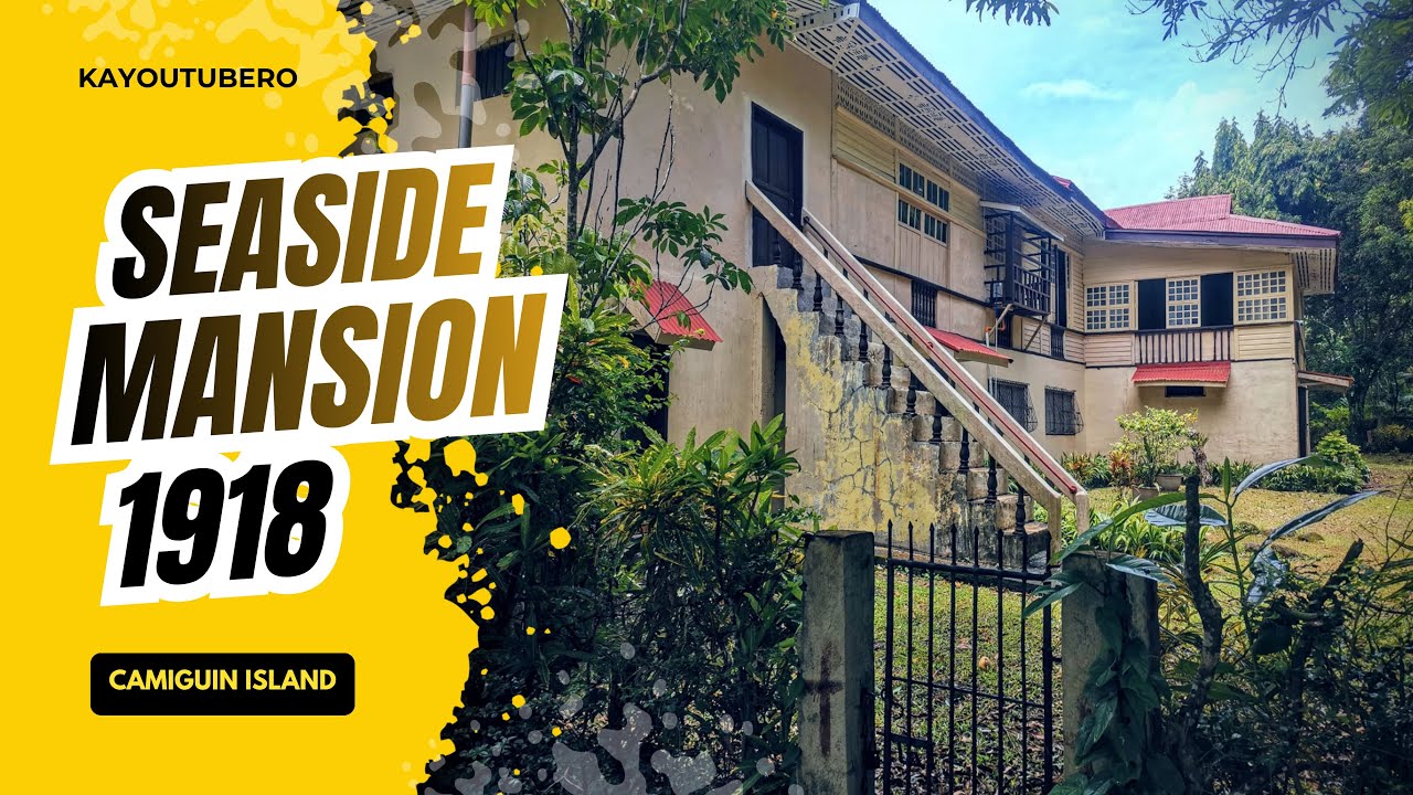 Presko, tahimik at payapang Mansion sa gilid ng dalampasigan | at CASA CORRALES 1918 | PART 1