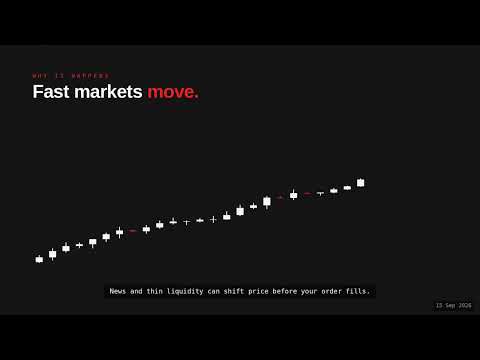 What Is Slippage? Fast Markets Explained