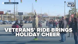 Veterans’ Ride Brings Holiday Cheer to VA Hospital