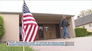 Ohio lawmakers set vote on state constitutional amendment adjustment