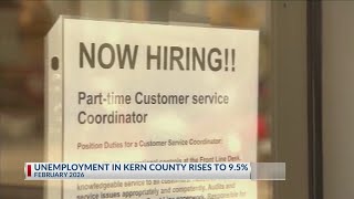 Unemployment in Kern County rises to 9.5%