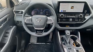 2025 Toyota Highlander Platinum Complete Button Tutorial