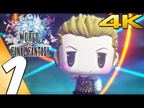 World of Final Fantasy (PC) - Gameplay Walkthrough Part 1 - Prologue [4K Ultra HD]