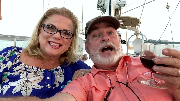 Jennifer and Trent on Blackwatch Sailboat Charter