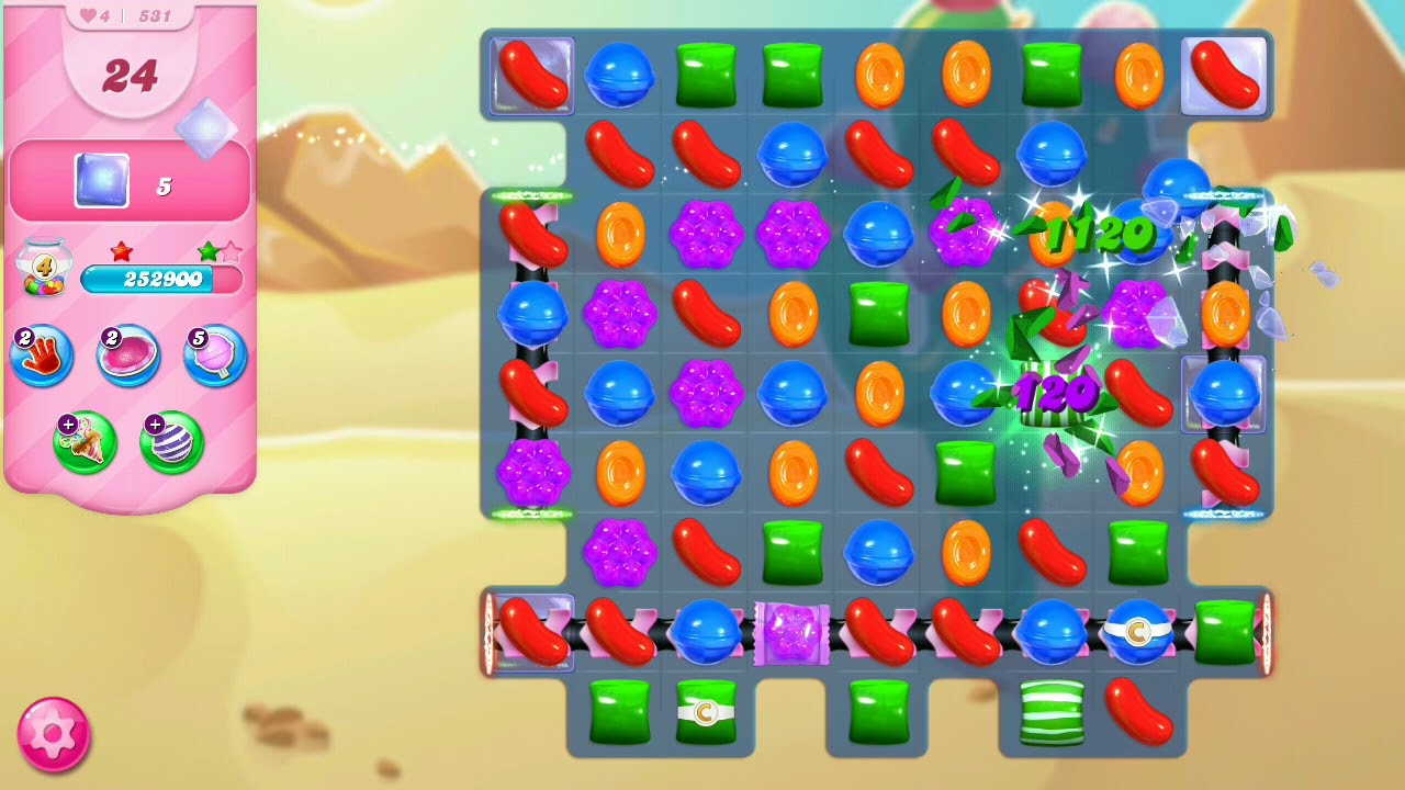 Candy crush level 531 - YouTube