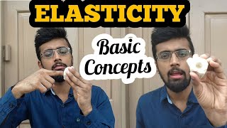Elasticity Rigid Body Elastic Partially Elastic Body Inelastic Or Plastic Body