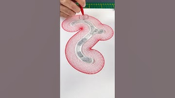 Spirograph Drawing Like A PRO #spirographdesignpattern #drawing #spirograph