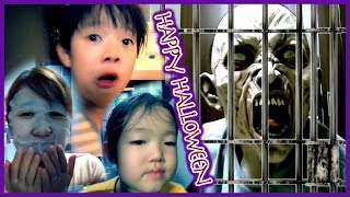 ハロウィンドッキリ!海外のリアルゾンビマスクで子供たちにイタズラしたら意外な結果に…HALLOWEEN PRANK!ZOMBIE SCARY PRANK! 家族Vlog ハロウィンドッキリ!海外のリアルゾンビマスクで子供たちにイタズラしたら意外な結果に…HALLOWEEN PRANK!ZOMBIE SCARY PRANK! 家族Vlog