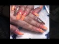 Coco movie inspired nails | acrylic nail tutorial