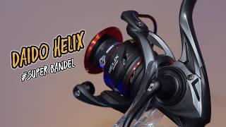 TERLALU GILA UNTUK REEL ENTRY LEVEL DENGAN AQUA DOME IPX5 &amp; BRAS GEAR REEL SUPER BANDEL DAIDO HELIX
