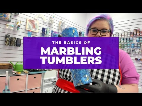 How To Marble a Tumbler:  Step-by-Step for Beginners