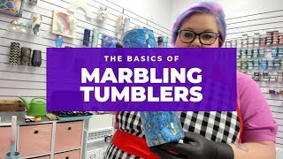 How To Marble a Tumbler:  Step-by-Step for Beginners