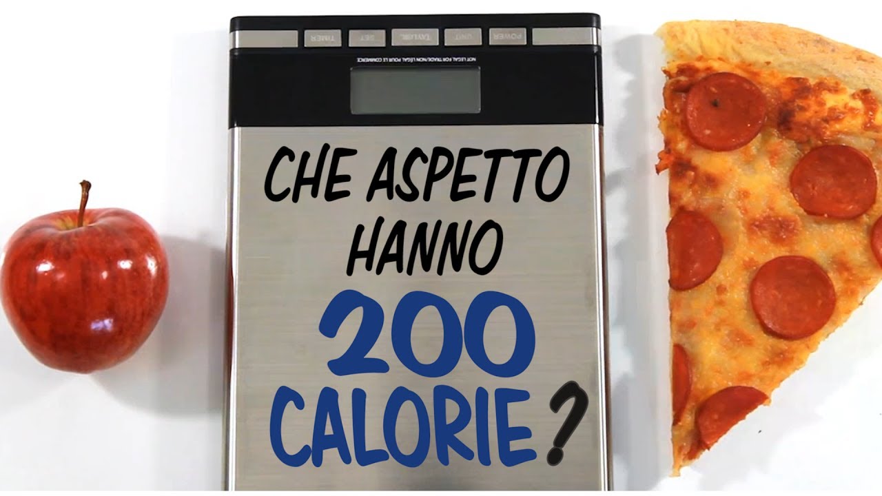 Che aspetto hanno 200 calorie?