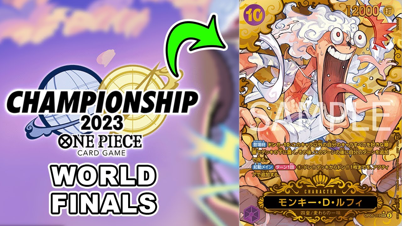 All You Need To Know About OPTCG World Finals | One Piece TCG - YouTube