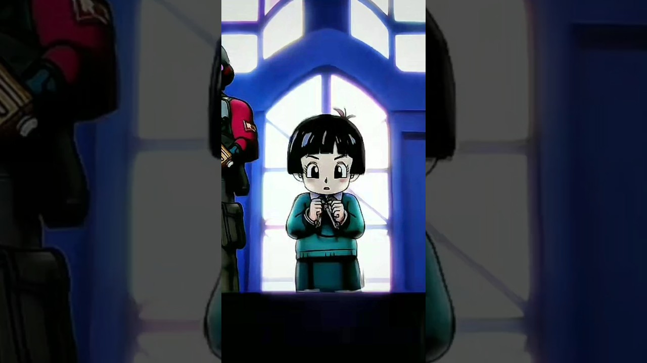 Gohan come to save daughter 