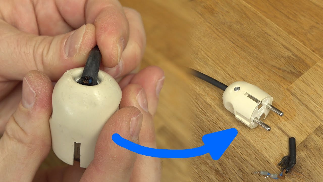 Schukostecker austauschen - Schukostecker ersetzen - Schutzkontaktstecker - Tipps und Tricks