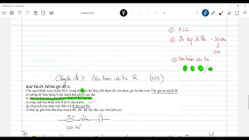 [Vật lý 12] Cực trị điện xoay chiều. R biến thiên - phân 1