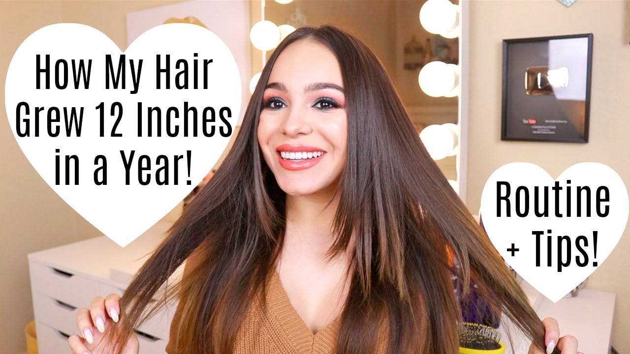 How I Grew My Hair 12 Inches In A Year Youtube
