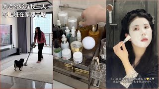 my morning routine / cleaning home & kitchen  / makeup organization / restocking skin care products