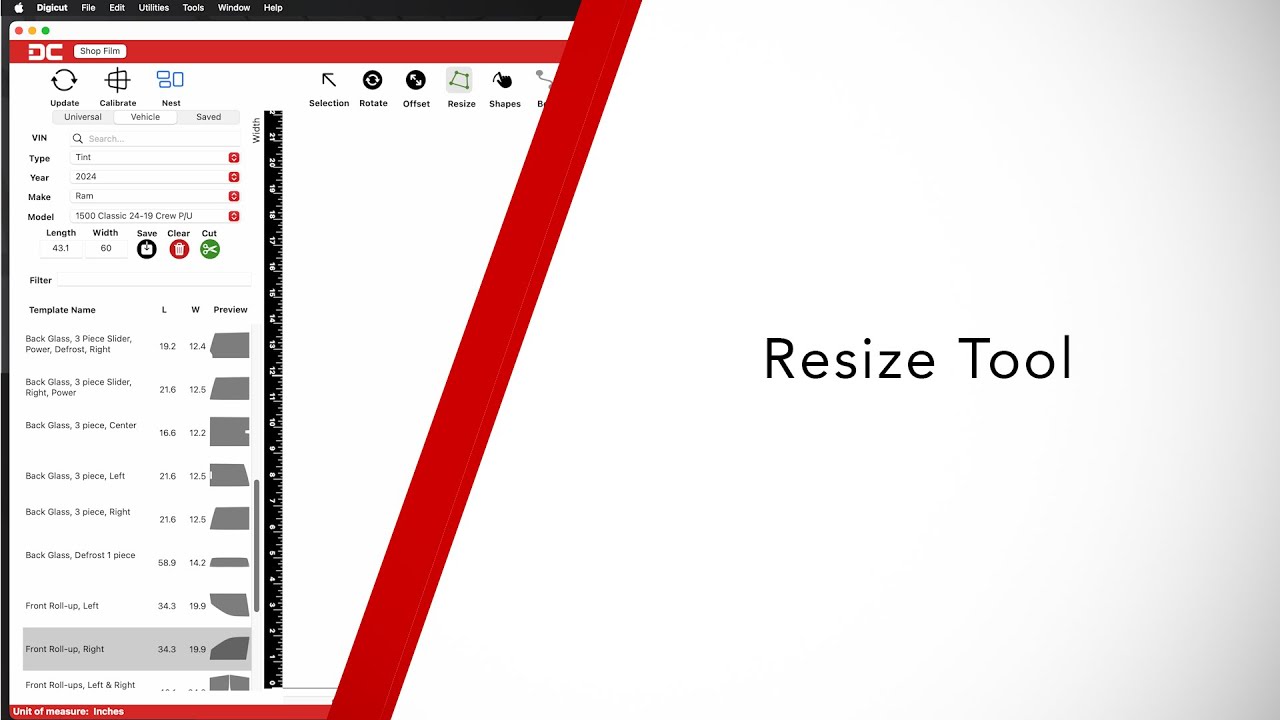 Resize Tool - YouTube