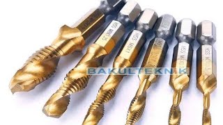 Mata Bor Drill Bit Countersink HSS 6-19mm 6 PCS - BT3