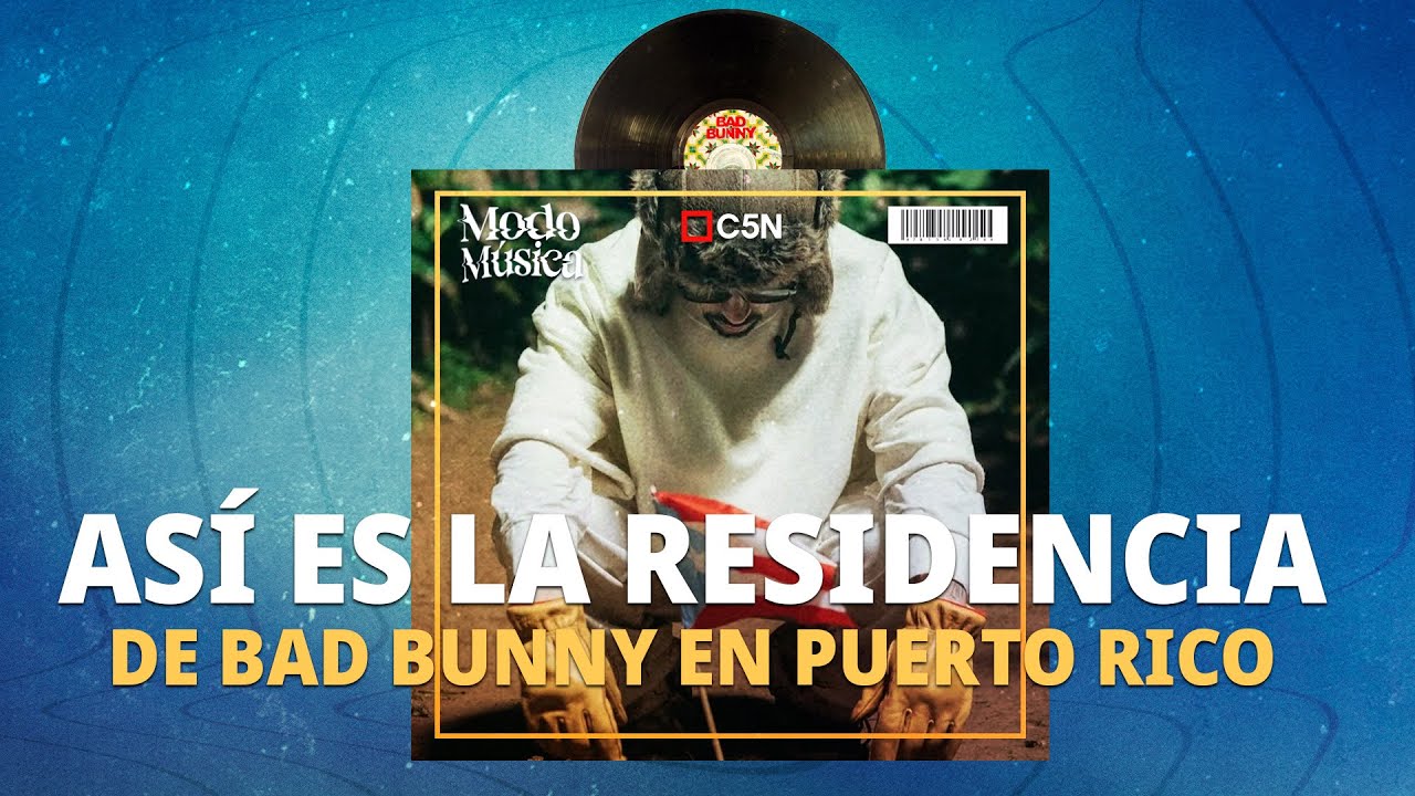 This is BAD BUNNY'S RESIDENCE in PUERTO RICO