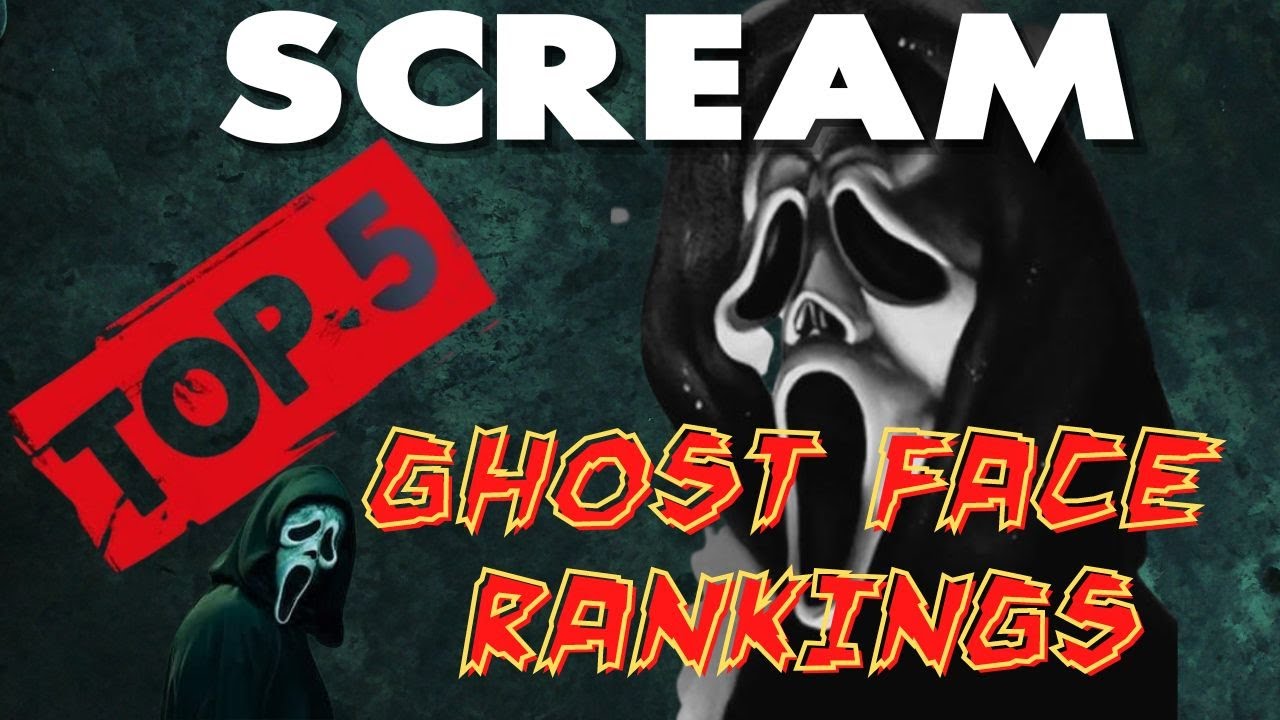 SCREAM - GHOSTFACE KILLERS RANKED ***TOP 5*** - YouTube