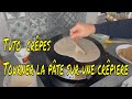 Tuto crpes  galettes  comment taler la pte et obtenir une galette bien brune