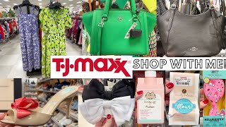 TJ MAXX SHOP WITH ME 2024 | DESIGNER HANDBAGS, SHOES, CLOTHING, NEW ITEMS #shopping #tjmaxx