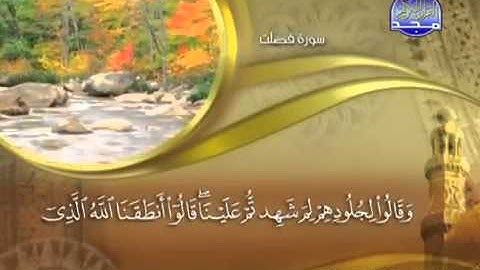 سورة فصلت كاملة الشيخ ماهر المعيقلي