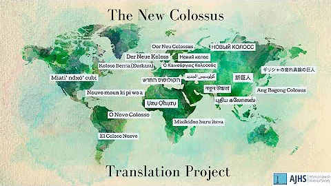 k- The New Colossus translated into Ukrainian by D...