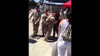 Nick's 'Welcome Home" from 2nd deployment