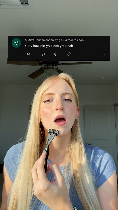 Finally admitting why I went bald 😔 💔