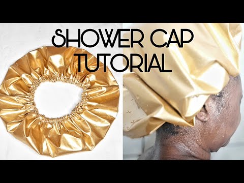 Video: How To Use A Shower Cap At Home