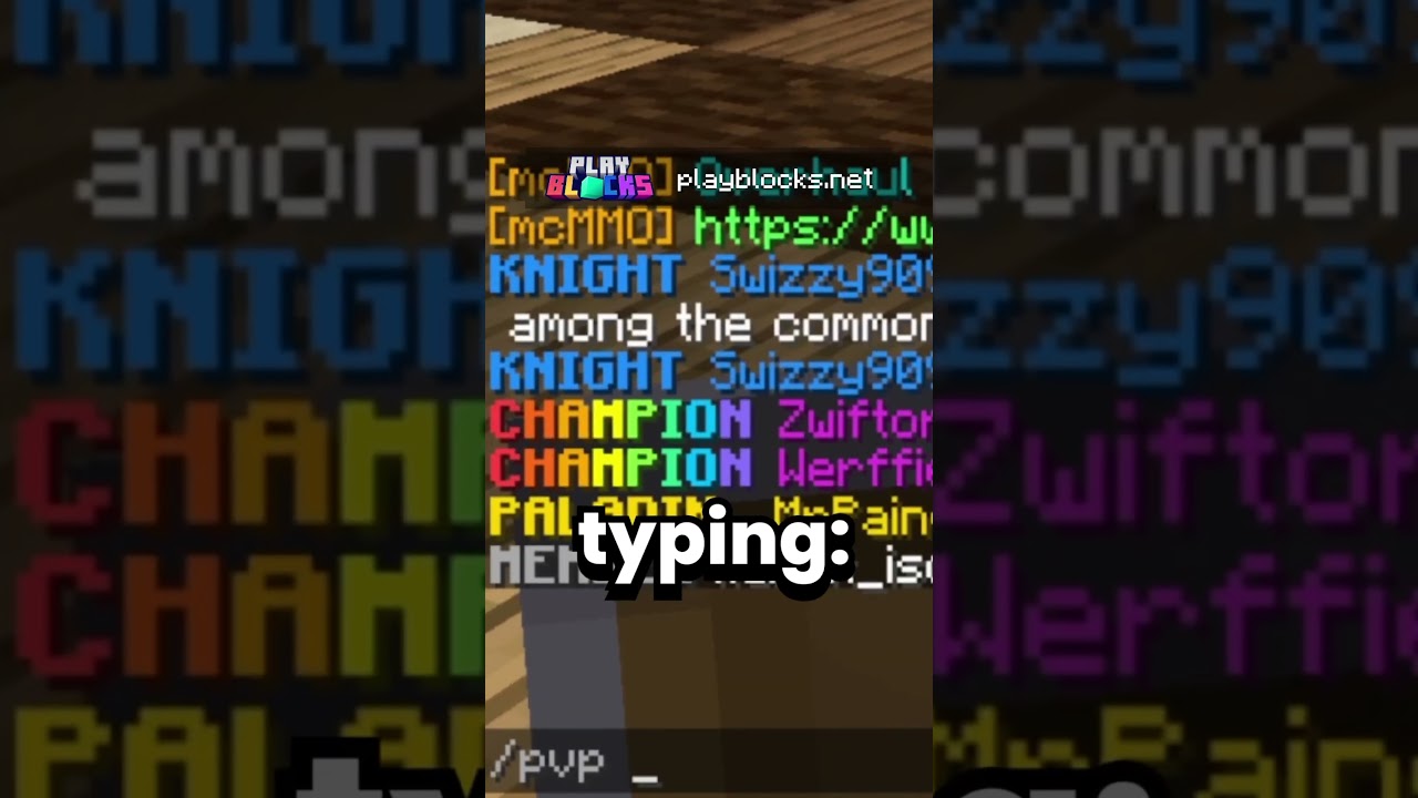 I created the BEST WAY to PVP in Minecraft! (playblocks.net) #minecraft