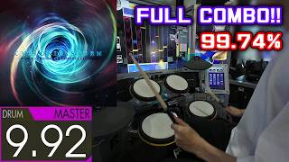CYCLONICxSTORM (Master-Drum) 99.74% FULLCOMBO【GITADORA】