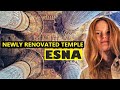 Inside the bestpreserved egyptian temple esna